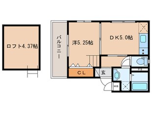 TERUMA MARE 鷹匠町の物件間取画像